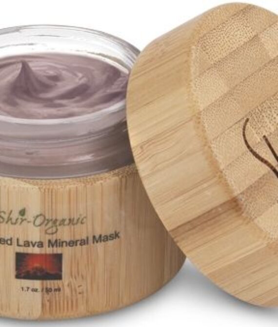 Shir-Organic Red Lava Mineral Mask / Oily / Combination, Acne Prone & Congested Skin 50ml